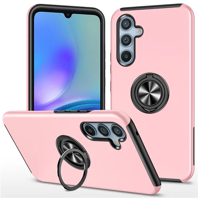 For Samsung Galaxy A05s 4G Kickstand Case Shockproof PC+TPU Phone Cover