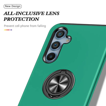 For Samsung Galaxy A05s 4G Kickstand Case Shockproof PC+TPU Phone Coverish Green