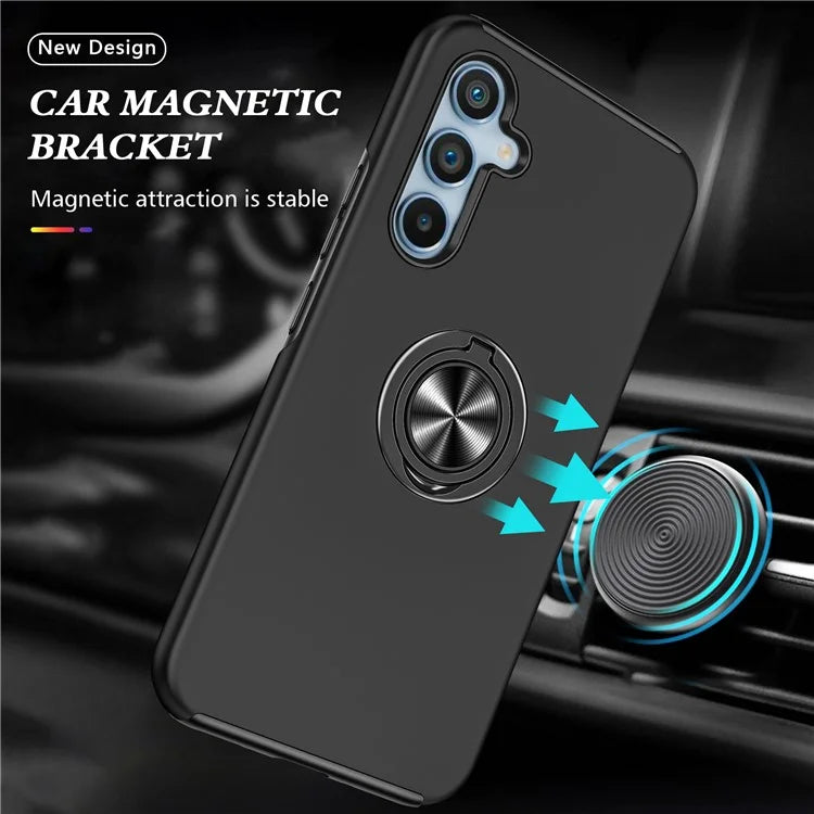 For Samsung Galaxy A25 5G (Global) (161.0 x 76.5 x 8.3mm) Case PC+TPU Kickstand Phone Case