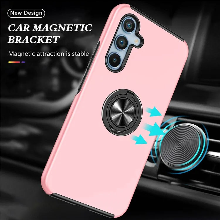 For Samsung Galaxy A25 5G (Global) (161.0 x 76.5 x 8.3mm) Case PC+TPU Kickstand Phone Case