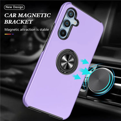 For Samsung Galaxy A25 5G (Global) (161.0 x 76.5 x 8.3mm) Case PC+TPU Kickstand Phone Case