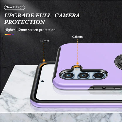 For Samsung Galaxy A25 5G (Global) (161.0 x 76.5 x 8.3mm) Case PC+TPU Kickstand Phone Case
