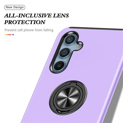 For Samsung Galaxy A25 5G (Global) (161.0 x 76.5 x 8.3mm) Case PC+TPU Kickstand Phone Case