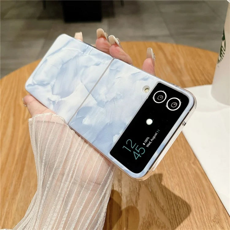 Rococo Series for Samsung Galaxy Z Flip3 5G Case Hard PC Protective Phone Cover