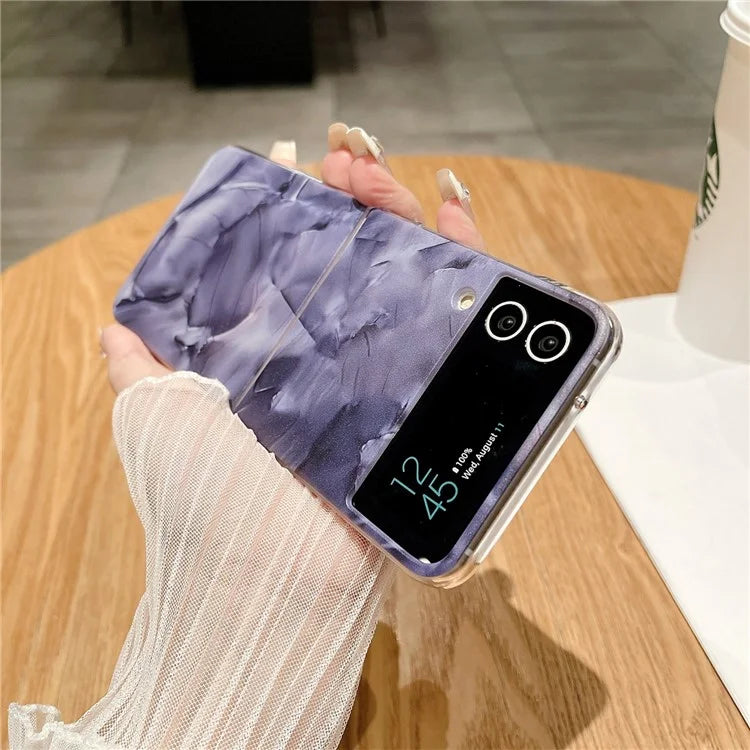 Rococo Series for Samsung Galaxy Z Flip3 5G Case Hard PC Protective Phone Cover