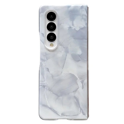 For Samsung Galaxy Z Fold3 5G Cell Phone Case Bump Proof Hard PC Rococo Style Cover