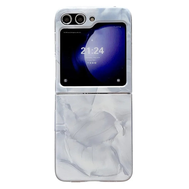 For Samsung Galaxy Z Flip5 5G Cell Phone Case Rococo Art Style Drop-resistant PC Shell