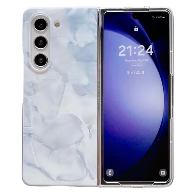 For Samsung Galaxy Z Fold5 5G Case Rococo Style PC Drop-resistant Phone Protector
