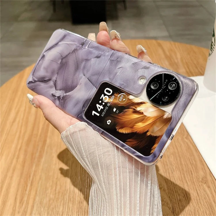 Rococo Series For Oppo Find N3 Flip 5G Case Hard PC Anti-scratch Phone Cover