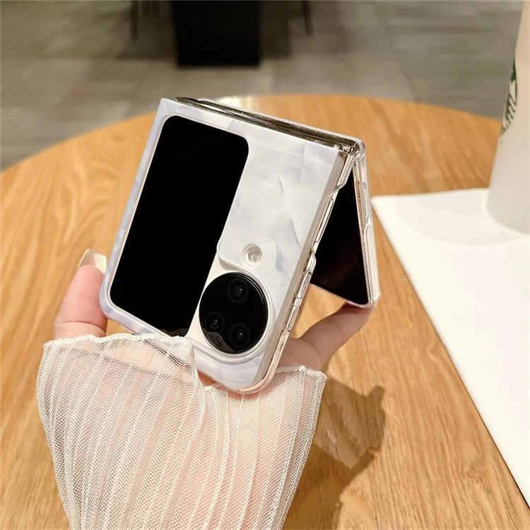 Rococo Series For Oppo Find N3 Flip 5G Case Hard PC Anti-scratch Phone Cover