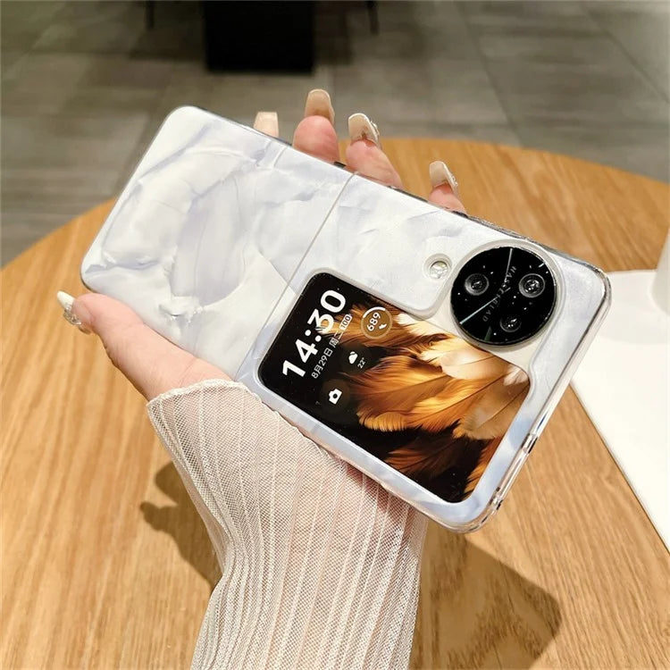 Rococo Series For Oppo Find N3 Flip 5G Case Hard PC Anti-scratch Phone Cover