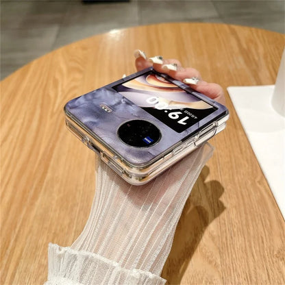 Rococo Series for vivo X Flip Case Hard PC Shockproof Slim Phone Cover
