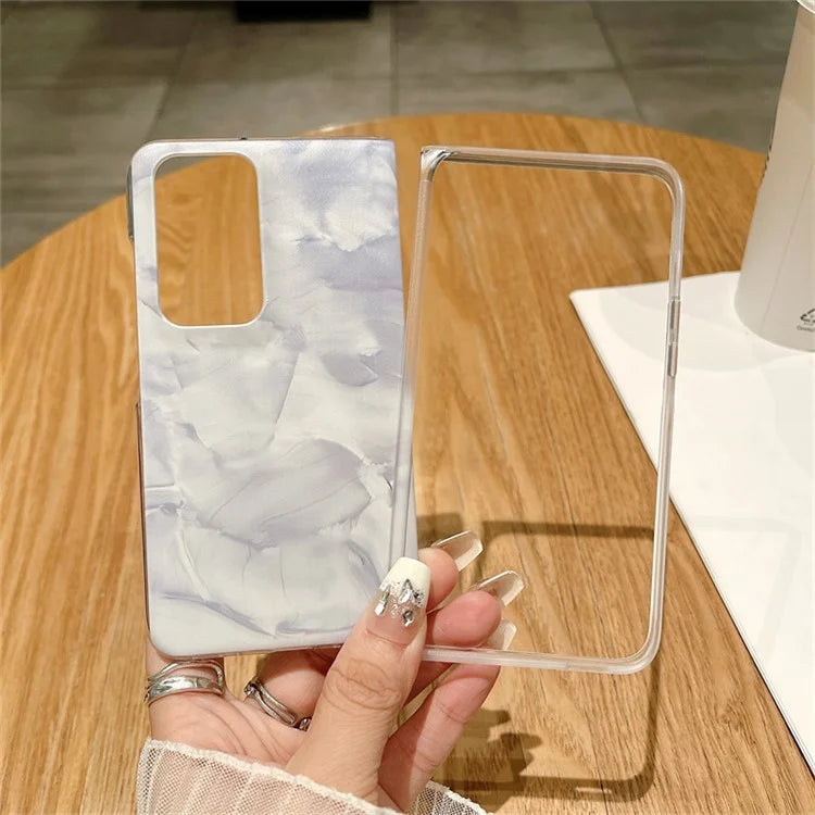 Rococo Series For Oppo Find N2 5G Case Hard PC Protective Thin Phone Cover