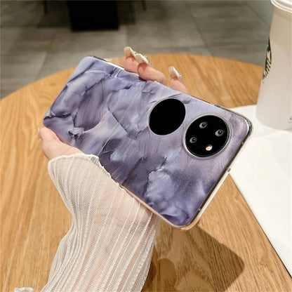 Rococo Series For Huawei P50 Pocket Case Hard PC Protective Phone Cover
