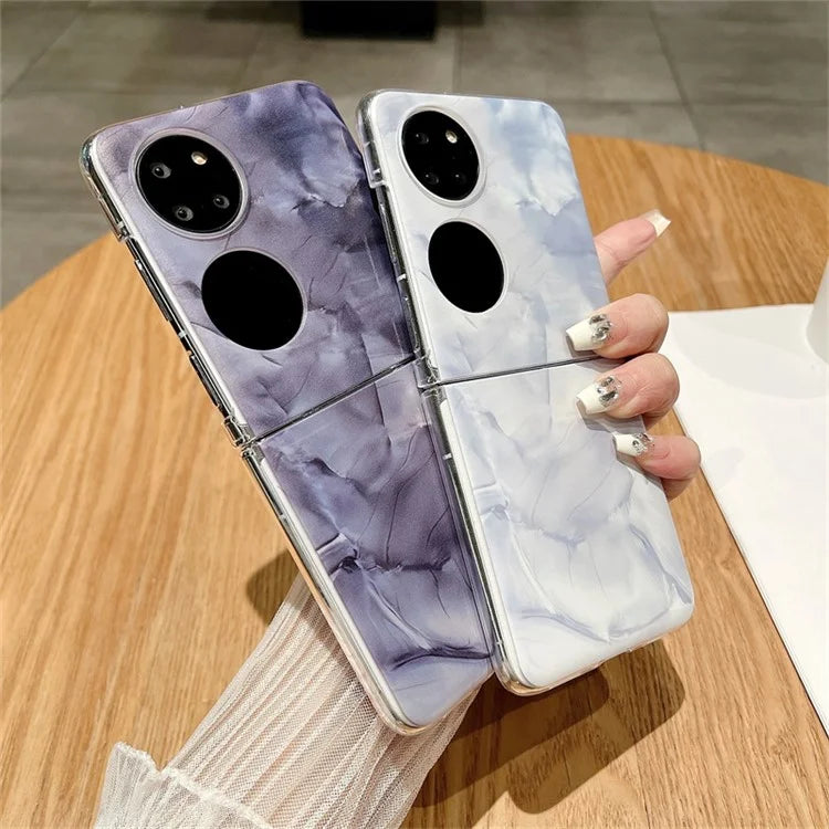 Rococo Series For Huawei P50 Pocket Case Hard PC Protective Phone Cover