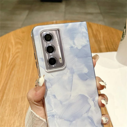 Rococo Series For Honor Magic Vs2 5G / V2 5G Shockproof Case Hard PC Anti-Drop Phone Protector