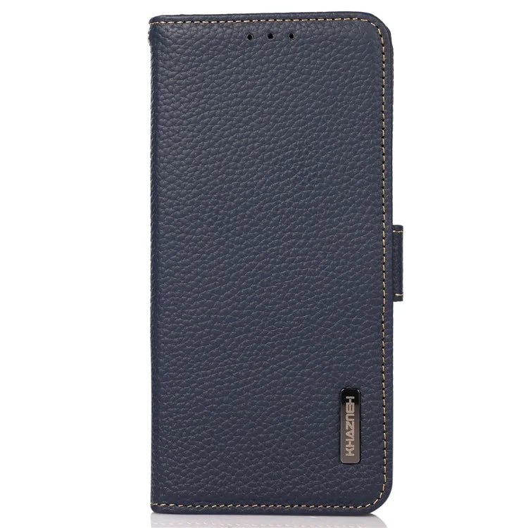 KHAZNEH For Realme C67 4G Case Litchi Texture RFID Blocking Shockproof Phone Cover