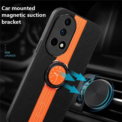 KADEM For Huawei nova 12 5G Watch Pattern Cell Phone Case Ring Kickstand Protective Cover