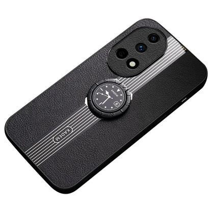 KADEM For Huawei nova 12 5G Watch Pattern Cell Phone Case Ring Kickstand Protective Cover