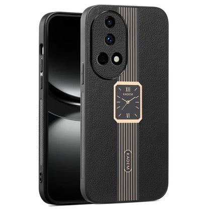 KADEM For Huawei nova 12 5G Case PU+TPU+Acrylic Electroplated Smartphone Cover