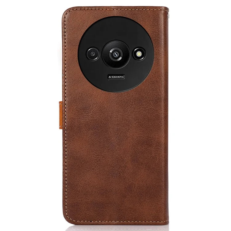KHAZNEH For Xiaomi Redmi A3 Case PU Leather Wallet Folio Phone Cover