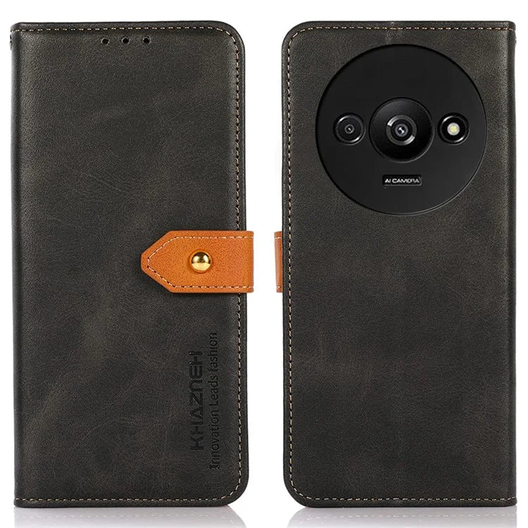 KHAZNEH For Xiaomi Redmi A3 Case PU Leather Wallet Folio Phone Cover
