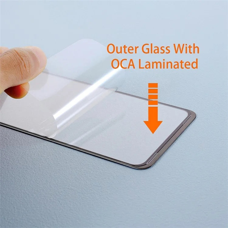 For Honor Magic6 5G BVL-AN00 Replacement Parts Front Screen Glass Lens + OCA Adhesive (without Logo)