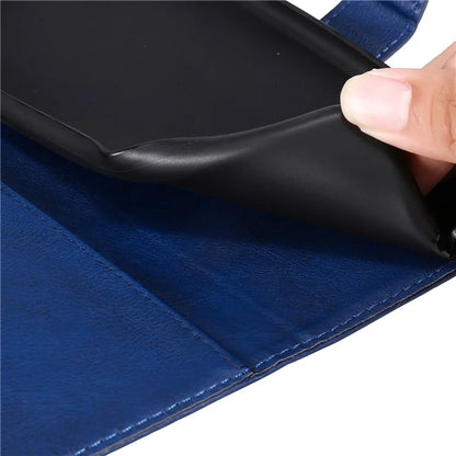 KT Leather Series-2 for Xiaomi Redmi A3 Case Solid Color Stand Flip Phone Cover