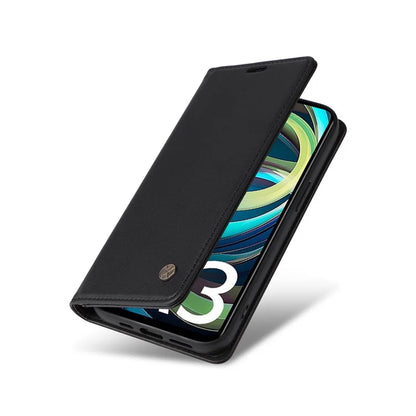 YIKATU YK-001 For Xiaomi Redmi A3 Case Hidden Magnetic Adsorption Leather Phone Cover