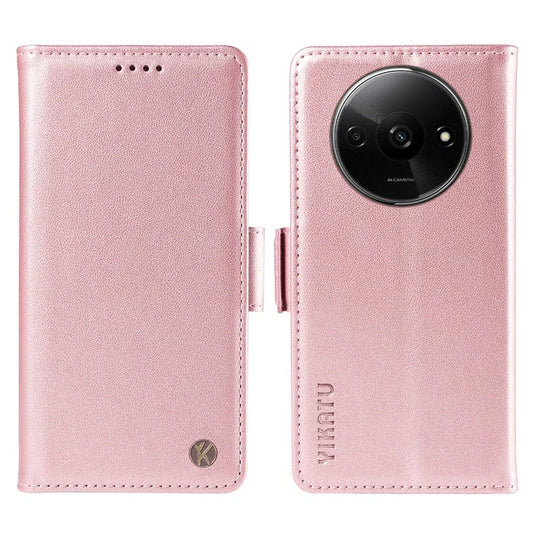 YIKATU YK-003 For Xiaomi Redmi A3 Case PU Leather Stand Protective Phone Cover