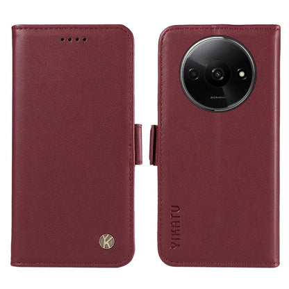 YIKATU YK-003 For Xiaomi Redmi A3 Case PU Leather Stand Protective Phone Cover