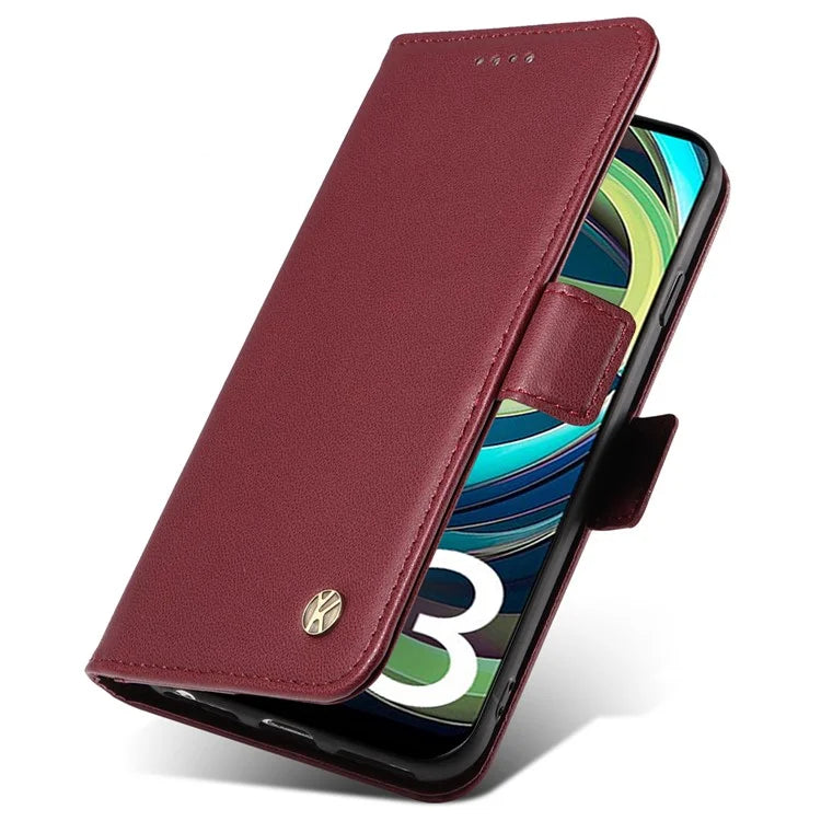 YIKATU YK-003 For Xiaomi Redmi A3 Case PU Leather Stand Protective Phone Cover