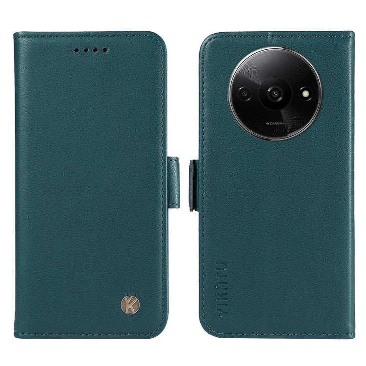 YIKATU YK-003 For Xiaomi Redmi A3 Case PU Leather Stand Protective Phone Cover