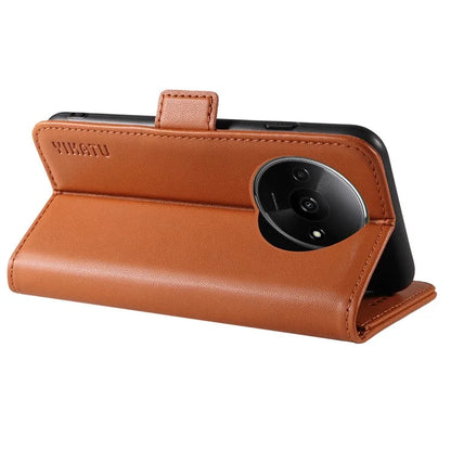YIKATU YK-003 For Xiaomi Redmi A3 Case PU Leather Stand Protective Phone Cover