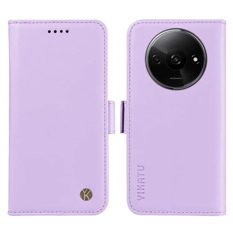 YIKATU YK-003 For Xiaomi Redmi A3 Case PU Leather Stand Protective Phone Cover