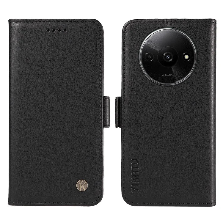 YIKATU YK-003 For Xiaomi Redmi A3 Case PU Leather Stand Protective Phone Cover