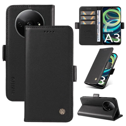 YIKATU YK-003 For Xiaomi Redmi A3 Case PU Leather Stand Protective Phone Cover