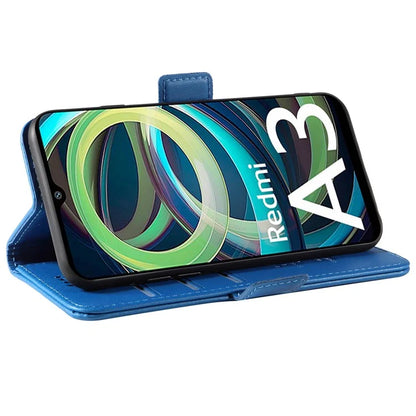 YIKATU YK-003 For Xiaomi Redmi A3 Case PU Leather Stand Protective Phone Cover