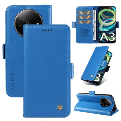 YIKATU YK-003 For Xiaomi Redmi A3 Case PU Leather Stand Protective Phone Cover