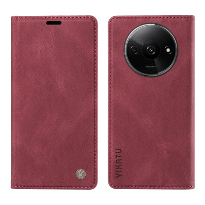 YIKATU YK-004 For Xiaomi Redmi A3 Case Flip Folio Wallet Leather Phone Cover