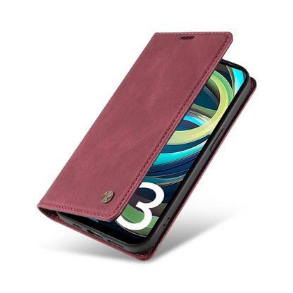 YIKATU YK-004 For Xiaomi Redmi A3 Case Flip Folio Wallet Leather Phone Cover