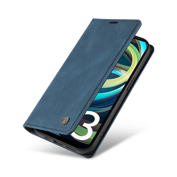 YIKATU YK-004 For Xiaomi Redmi A3 Case Flip Folio Wallet Leather Phone Cover
