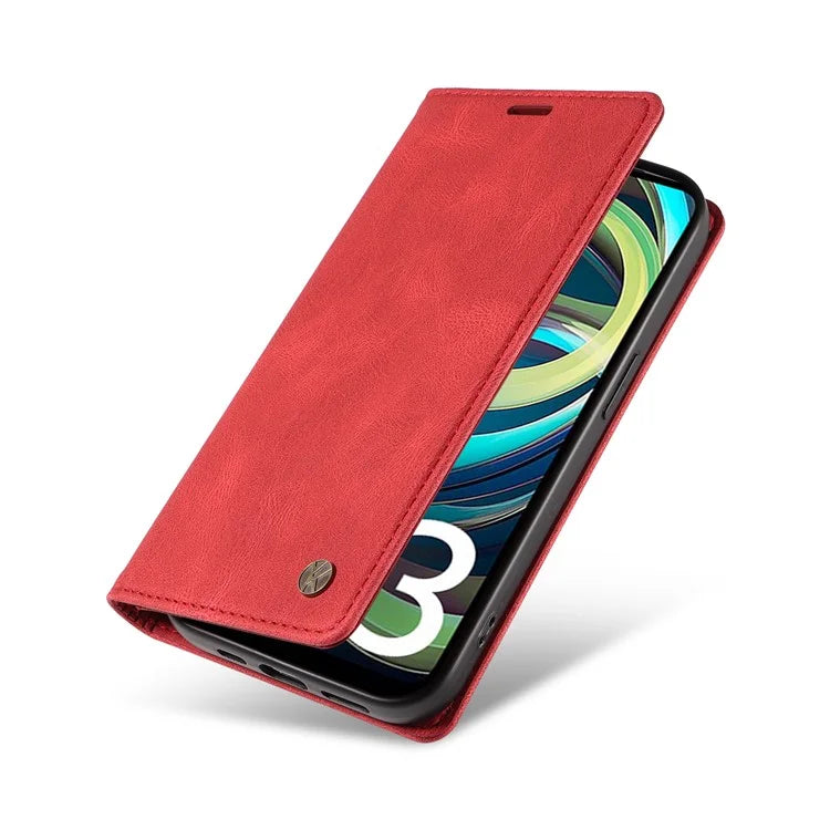YIKATU YK-004 For Xiaomi Redmi A3 Case Flip Folio Wallet Leather Phone Cover