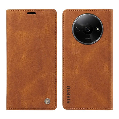 YIKATU YK-004 For Xiaomi Redmi A3 Case Flip Folio Wallet Leather Phone Cover