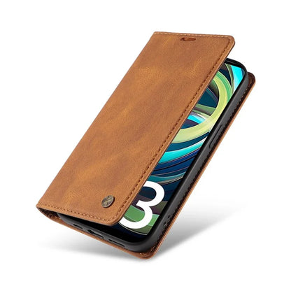 YIKATU YK-004 For Xiaomi Redmi A3 Case Flip Folio Wallet Leather Phone Cover