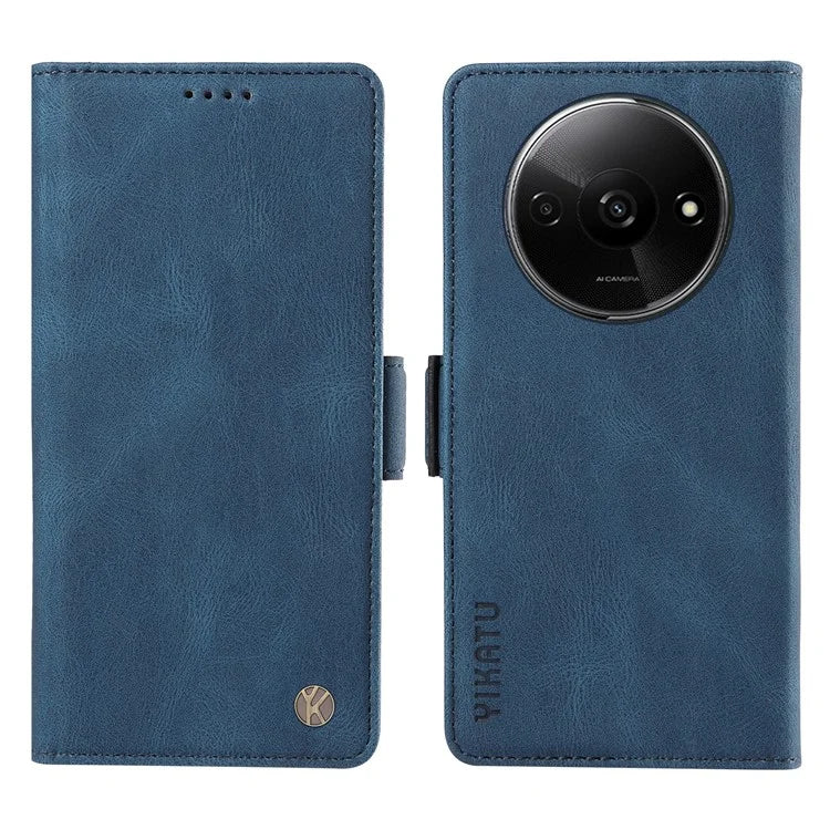 YIKATU YK-005 For Xiaomi Redmi A3 Case Wallet Style Skin-touch Leather Phone Cover