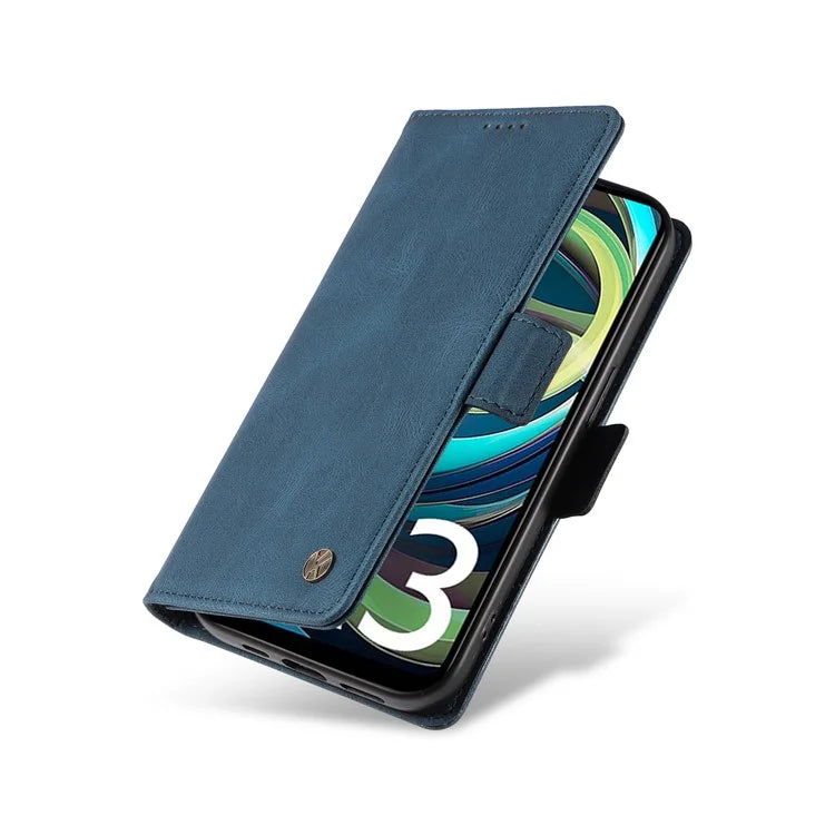 YIKATU YK-005 For Xiaomi Redmi A3 Case Wallet Style Skin-touch Leather Phone Cover