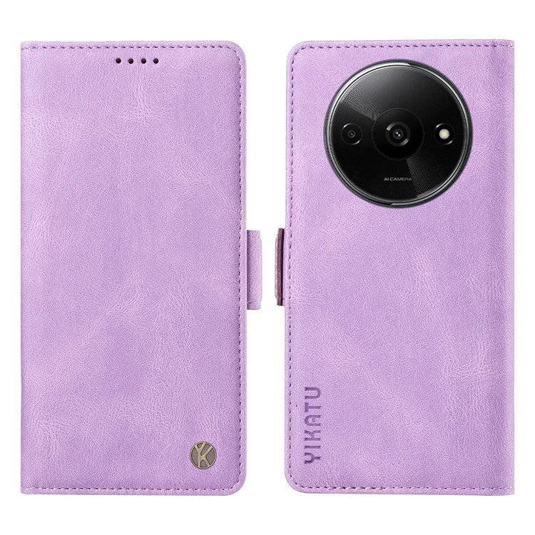 YIKATU YK-005 For Xiaomi Redmi A3 Case Wallet Style Skin-touch Leather Phone Cover