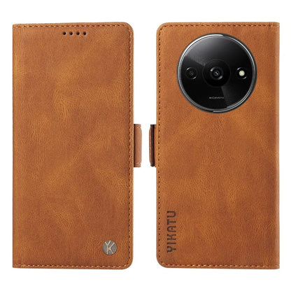 YIKATU YK-005 For Xiaomi Redmi A3 Case Wallet Style Skin-touch Leather Phone Cover