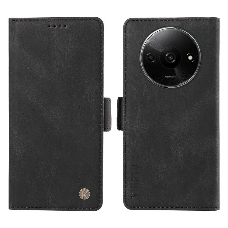 YIKATU YK-005 For Xiaomi Redmi A3 Case Wallet Style Skin-touch Leather Phone Cover